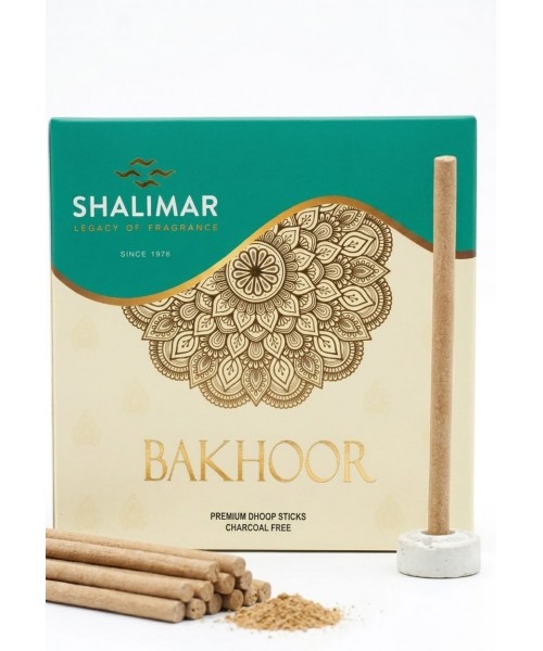 Shalimar 5" Long Burning Dhoop Sticks - Bakhoor (12 x 10 Pcs) Shalimar 5" Long Burning Dhoop Sticks - Bakhoor (12 x 10 Pcs)