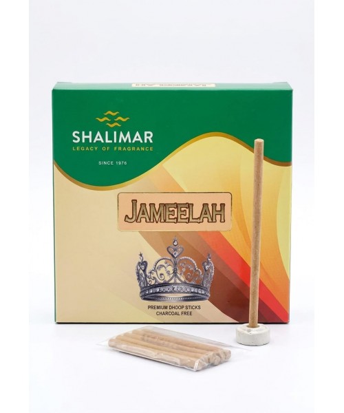 Shalimar 5" Long Burning Dhoop Sticks - Jameelah (12 x 10 Pcs) Shalimar 5" Long Burning Dhoop Sticks - Jameelah (12 x 10 Pcs)