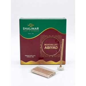 Shalimar 5" Long Burning Dhoop Sticks - Mukhallat Abiyad (12 x 10 Pcs) Shalimar 5" Long Burning Dhoop Sticks - Mukhallat Abiyad (12 x 10 Pcs)