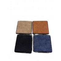 Cigarette Case - Metal W/Solid Color - 20 King Size (12)