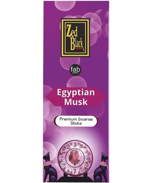 Incense - Zed Black Egyptian Musk (Box of 120 Sticks)