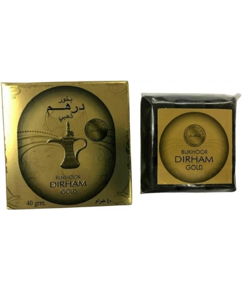 Incense -  Bukhoor DIRHAM GOLD (12 x 40 g)
