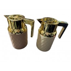 Vacuum Thermos 1 L w/Pink Glass - EJS-022G (12) Vacuum Thermos 1 L w/Pink Glass - EJS-022G (12)