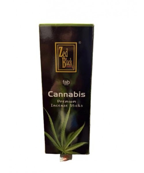 Incense - Zed Black Cannabis (Box of 120 Sticks)