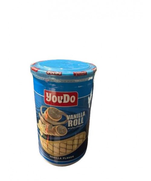 YouDO Choco Roll Wafer Filled w/Cream - Vanilla (12 x 270 g) YouDO Choco Roll Wafer Filled w/Cream - Vanilla (12 x 270 g)