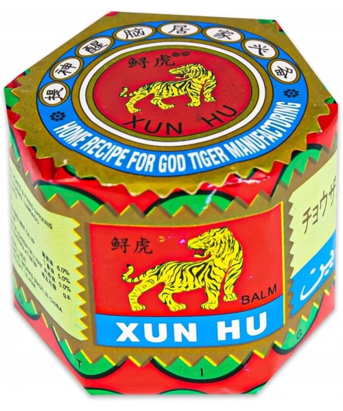 Xun Hu Tiger Balm Ointment (12 x 18.4 g)
