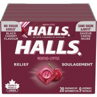 Halls Relief - Black Cherry (20 x 33.5 g)
