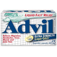 Advil Extra Strength Liqui-Gels (12 Capsule x 400 mg) (Silver)