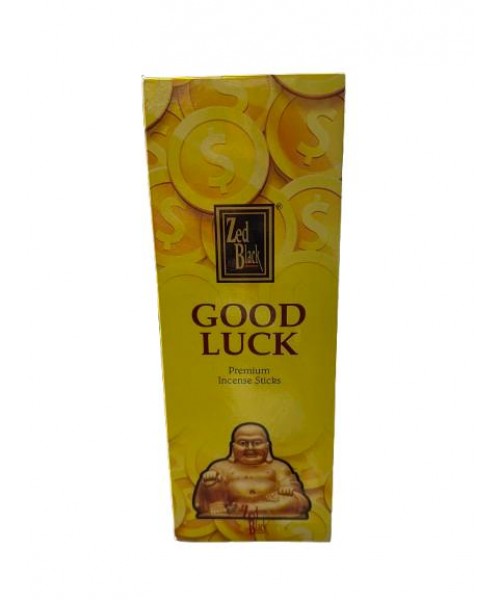 Incense - Zed Black Good Luck (Box of 120 Sticks)
