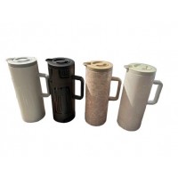 Vacuum Thermos 1 L w/Pink Glass - 1602 (20)