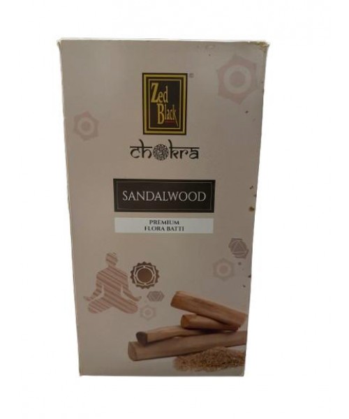 Incense - Zed Black 15g - Sandalwood Flora (Box of 12)