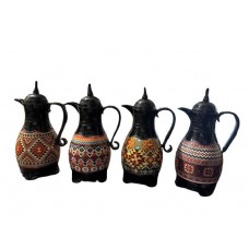 Vacuum Thermos 1 L w/Pink Glass - 1442C (12) Vacuum Thermos 1 L w/Pink Glass - 1442C (12)