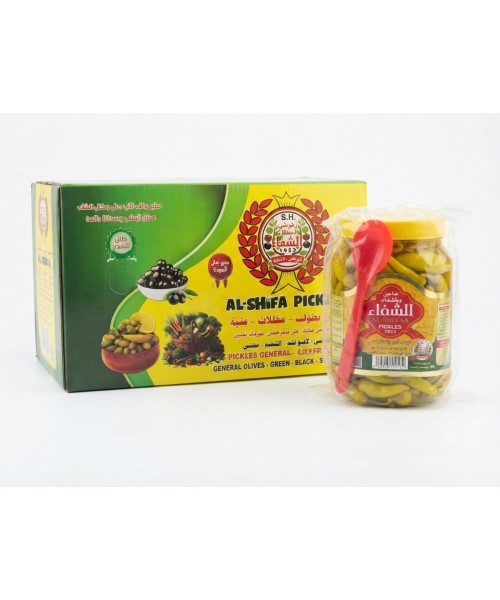 AlShifaa - Iraqi Sweet Peppers Pickles (6 x 1400 g ± 5%) AlShifaa - Iraqi Sweet Peppers Pickles (6 x 1400 g ± 5%)
