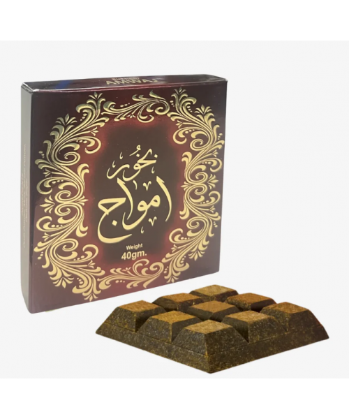Incense - Bukhoor AMWAJ (12 x 40 g) Incense - Bukhoor AMWAJ (12 x 40 g)