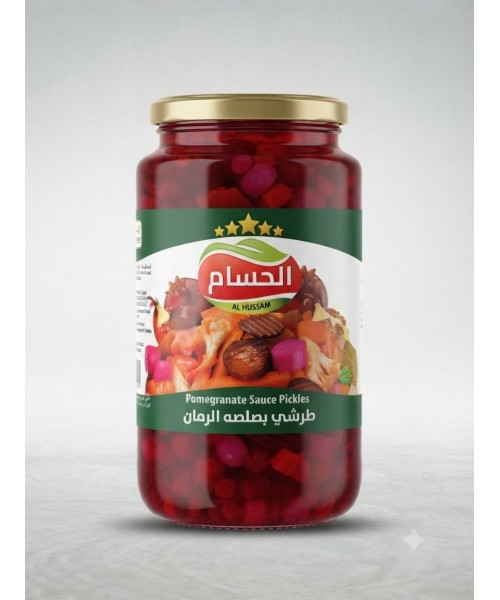 Al Hussam - Pomegranate Sauce Pickles (6 x 1900 g)