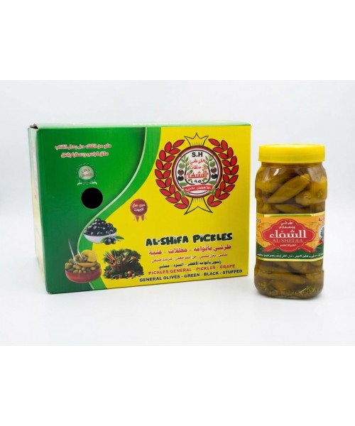 AlShifaa - Iraqi Stuffed Tar'ouz (Wild Cucumber) Pickles (9 x 800 g) AlShifaa - Iraqi Stuffed Tar'ouz (Wild Cucumber) Pickles (9 x 800 g)