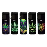 VBD Torch Lighter (50/Display) - Alien Leaf VBD Torch Lighter (50/Display) - Alien Leaf