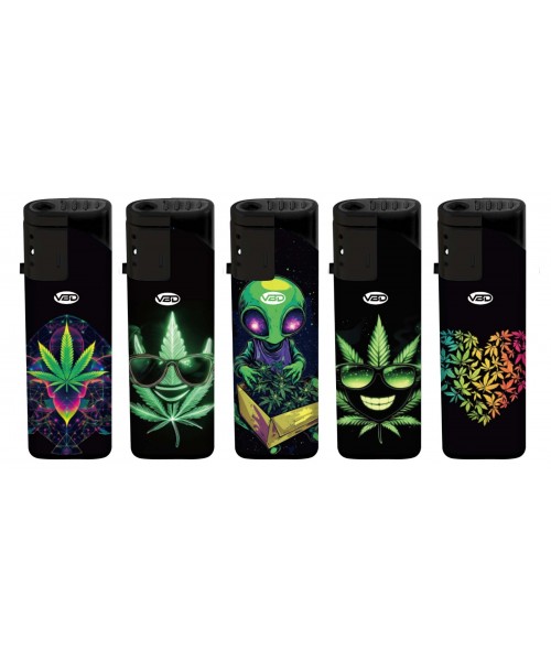 VBD Torch Lighter (50/Display) - Alien Leaf VBD Torch Lighter (50/Display) - Alien Leaf