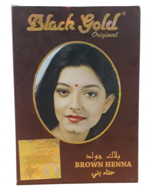 Black Gold Henna - Brown (10 Packs x 6 Sachets x 10 g)