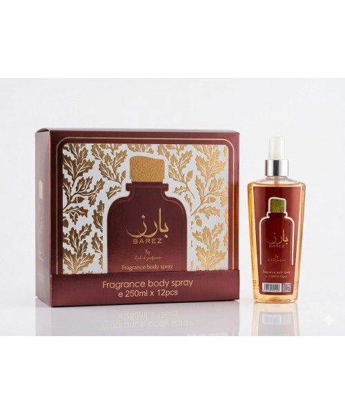 Body Spray - BAREZ 250 ml (12). Body Spray - BAREZ 250 ml (12).