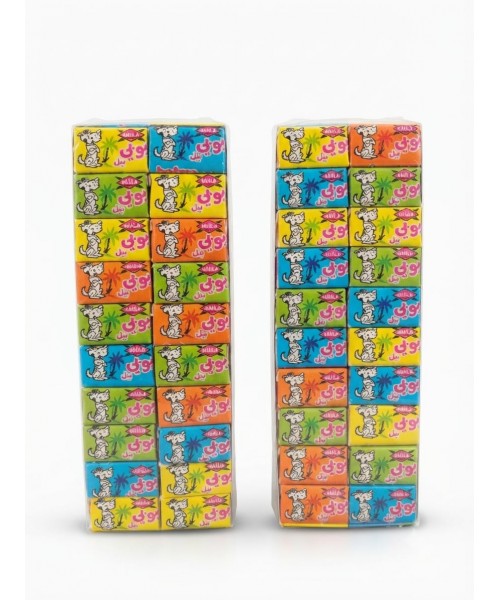 Boby Bubble Gum (Pack of 60 Pieces) (40)