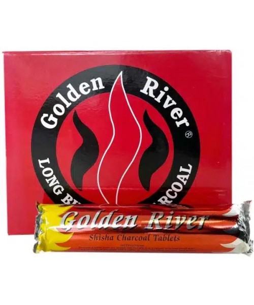 Golden River Charcoal 33 mm (10 Rolls/Box) (24)