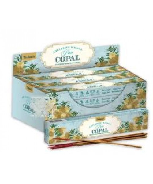 Incense - Tulasi Masala 15g Pure Copal (Box of 12) Incense - Tulasi Masala 15g Pure Copal (Box of 12)