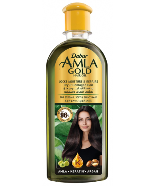 Hair Tonic Oil - Dabur Amla GOLD (6 x 200 ml) Hair Tonic Oil - Dabur Amla GOLD (6 x 200 ml)