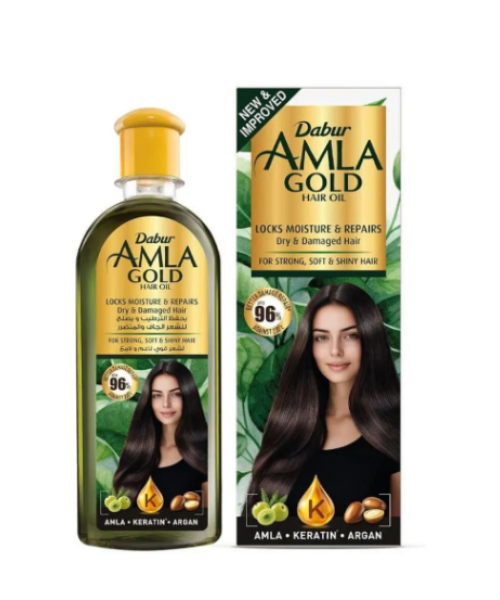 Hair Tonic Oil - Dabur Amla GOLD (6 x 300 ml) Hair Tonic Oil - Dabur Amla GOLD (6 x 300 ml)