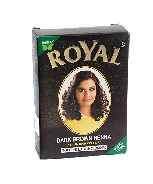 Royal Henna - Dark Brown (10 Packs x 6 Sachets x 10 g)