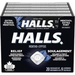 Halls Relief - Extra Strong Mint (20 x 33.5 g)