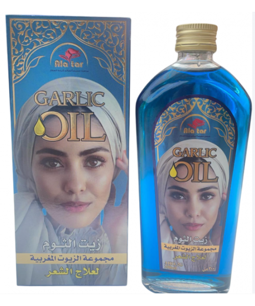 AlAttar Moroccan Hair Oil - Garlic (6 x 200 ml).