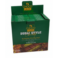 Choco Lake DUBAI STYLE KUNAFA PISTACHIO (10 Bars x 190 g)