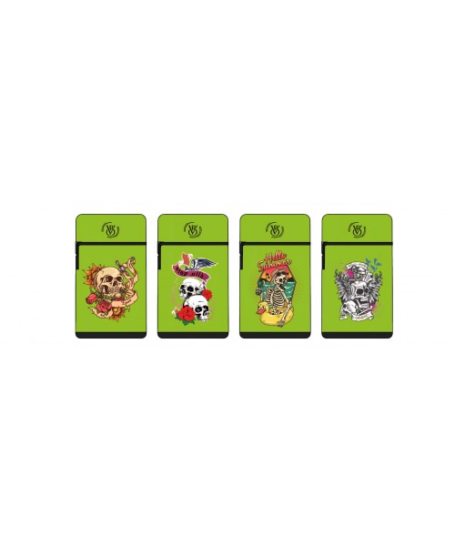 3" Mini Torch Lighters - Green (Display of 12) 3" Mini Torch Lighters - Green (Display of 12)