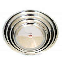 50 cm Stainless Steel Serving Tray