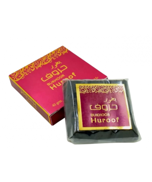Incense -  Bukhoor HUROOF (12 x 40 g).