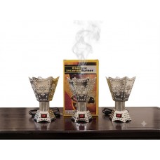 Electric Incense Burner - Silver - (WF001) Electric Incense Burner - Silver - (WF001)