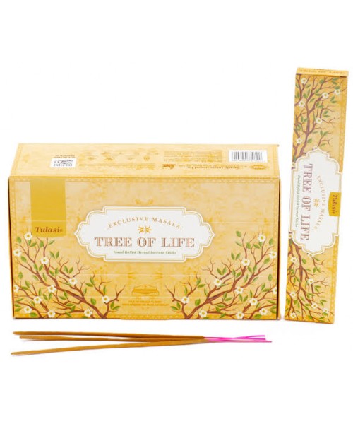 Incense - Tulasi Masala 15g Tree of Life (Box of 12) Incense - Tulasi Masala 15g Tree of Life (Box of 12)