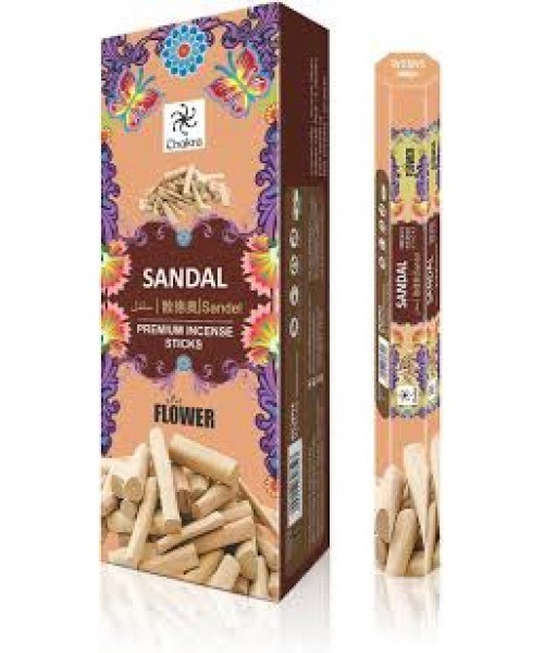 Incense - Zed Black Sandal (Box of 120 Sticks)
