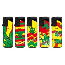 VBD Torch Lighter (50/Display) -Jamaican Themed