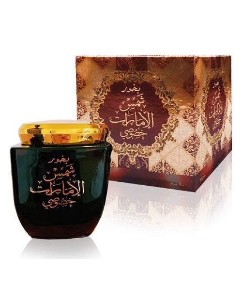 Incense - Bukhoor SHAM AL EMARAT KHUSUSI 80 g (12) Incense - Bukhoor SHAM AL EMARAT KHUSUSI 80 g (12)