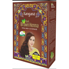 Kangana Dark Brown Henna (6 Sachets x 10 g) (10)