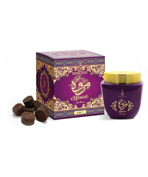 Incense - Bukhoor Marwah 80 g (12) Incense - Bukhoor Marwah 80 g (12)