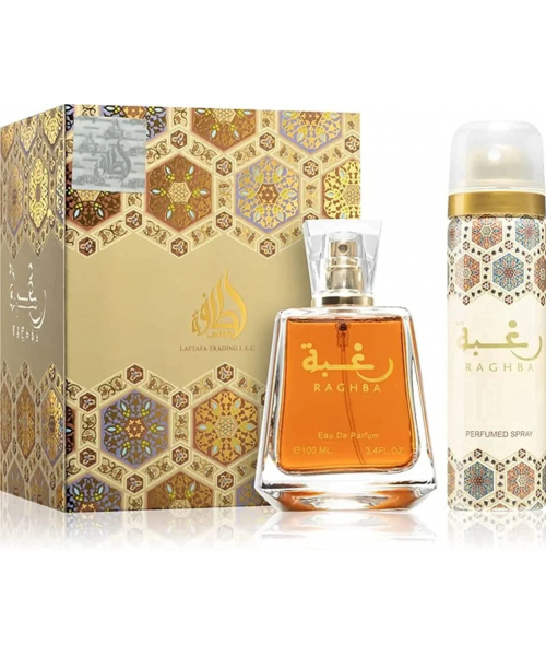 Lattafa Perfume - RAGHBA 100 ml w/50 ml DEO Lattafa Perfume - RAGHBA 100 ml w/50 ml DEO