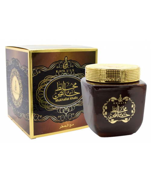 Incense - Mukhallat Khalis Ma'al Attar Bukhoor 50 g (12) Incense - Mukhallat Khalis Ma'al Attar Bukhoor 50 g (12)
