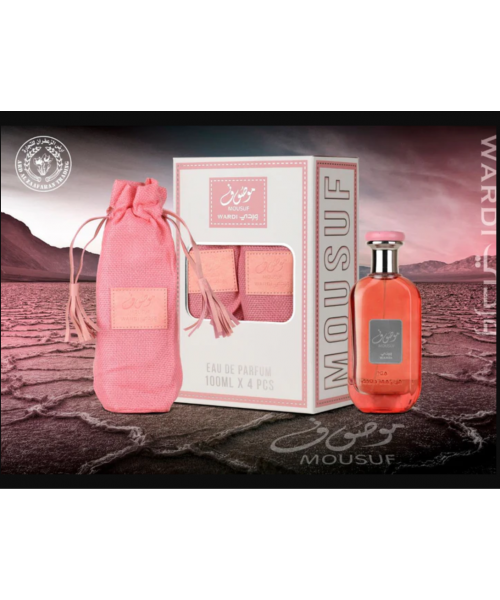 Perfume - MOUSUF WARDI 100 ML (4 x 100 ML) Perfume - MOUSUF WARDI 100 ML (4 x 100 ML)