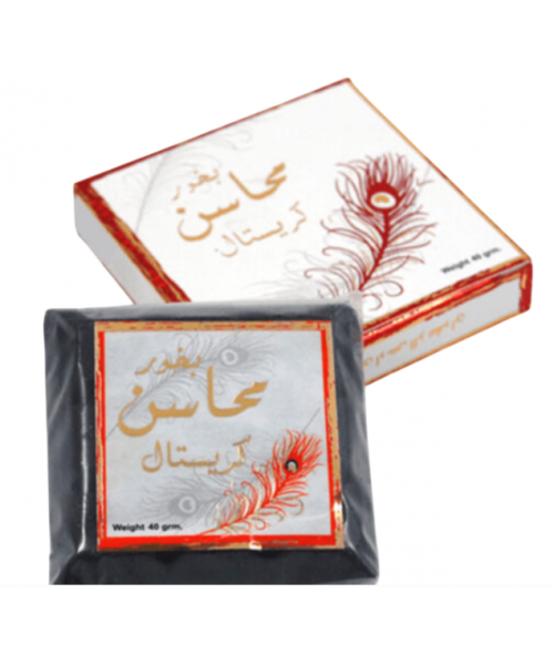 Incense -  Bukhoor MAHASIN CRYSTAL (12 x 40 g)