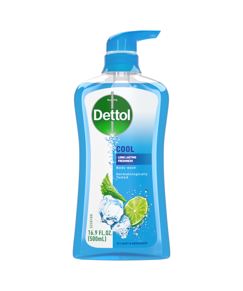 Dettol Body Wash w/Pump 500 ml - Cool Dettol Body Wash w/Pump 500 ml - Cool