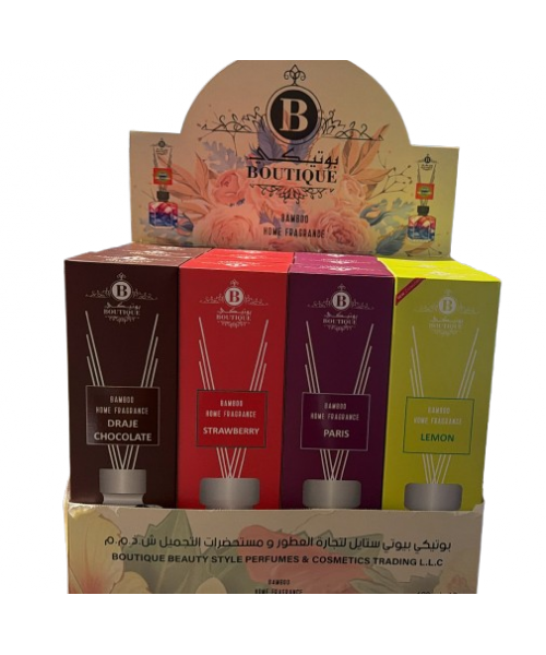 Boutique Reed Diffuser - Assorted Scents #1  (12 x 120 ml)