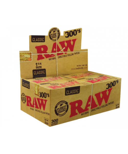 Rolling Paper - RAW 1 1/4 300'S (20 Units) Rolling Paper - RAW 1 1/4 300'S (20 Units)